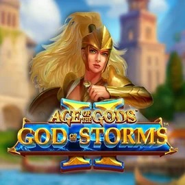 Age Of The Gods: God Of Storms 2 logo – Slots by Playtech at Coolbet Casino