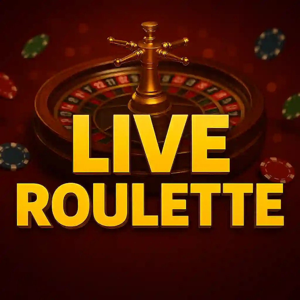 Live Roulette slot logo by Evolution at Coolbet Casino