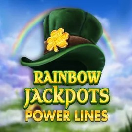 Rainbow Jackpots Power Lines game by Red Tiger Gaming – logo hosted on Coolbet Casino